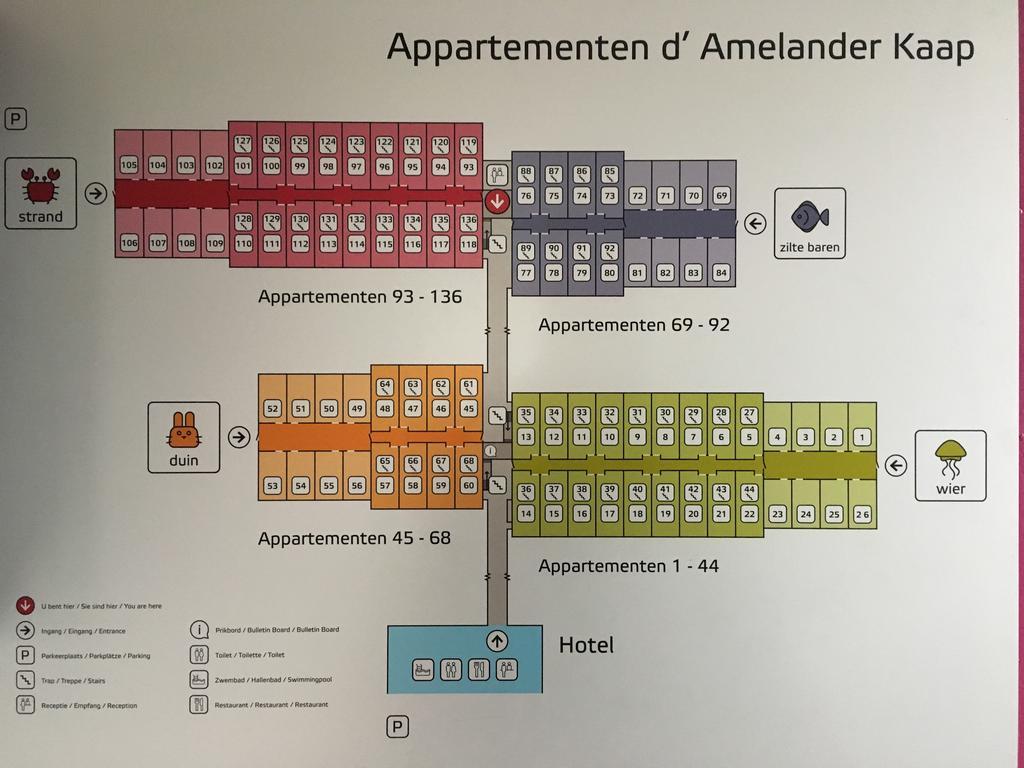 Appartement Ut & Thus, Resort Amelander Kaap Hollum  Exteriör bild